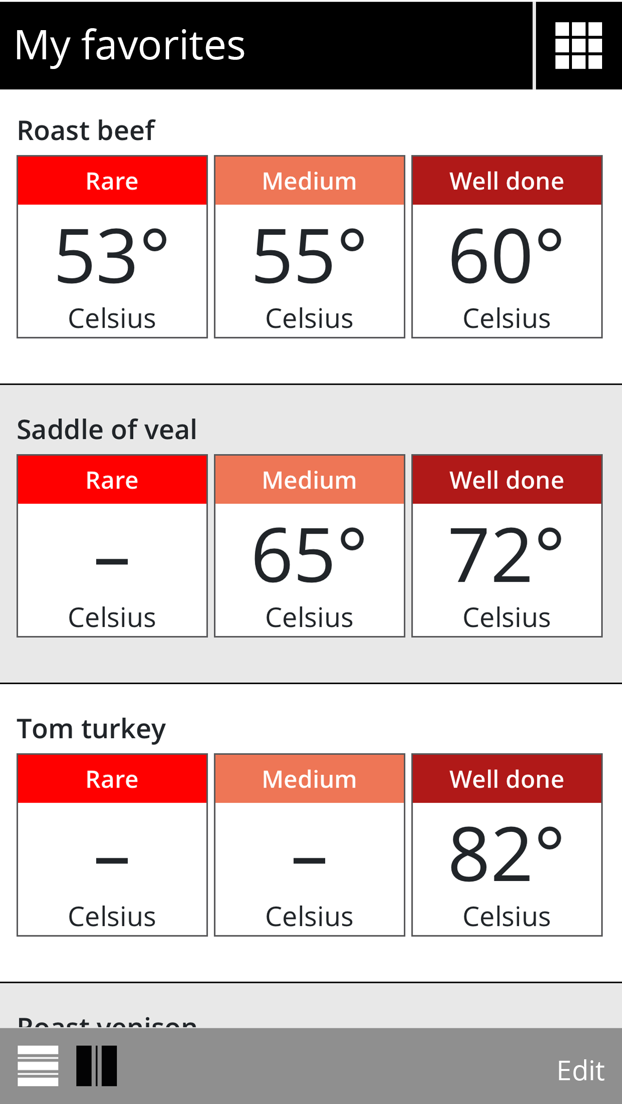 Core temperature app